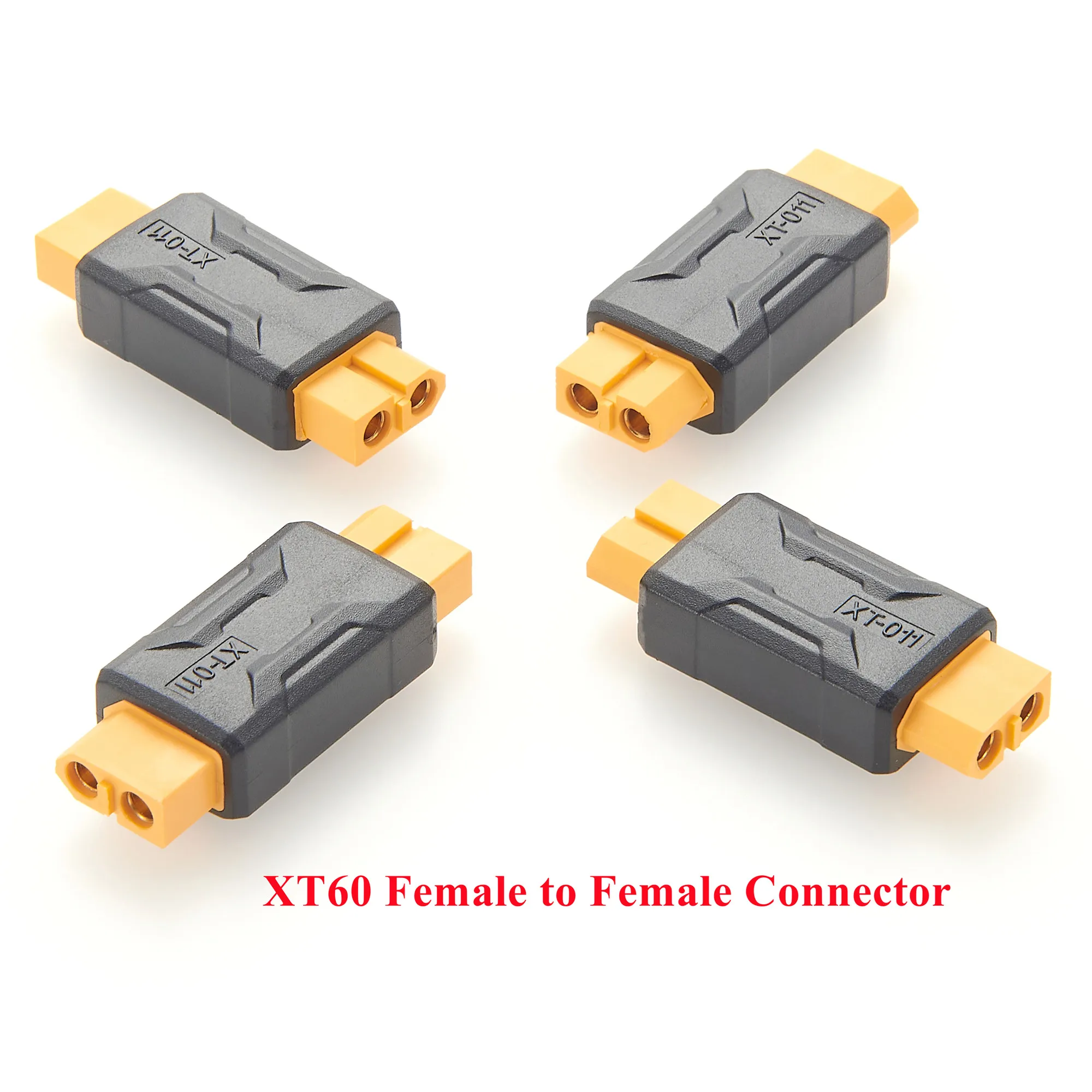 XT60 Female to Female Connector no Wire Adapter XT60 Converter Plugs for RC FPV Toy Car Plane Drone LiPo Battery