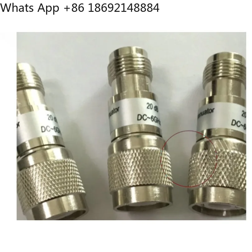 Brand New! TNC Coaxial Fixed Attenuator ATT: 1-30dB; Frequency: DC-3GHz, 6GHz; Power: 2w