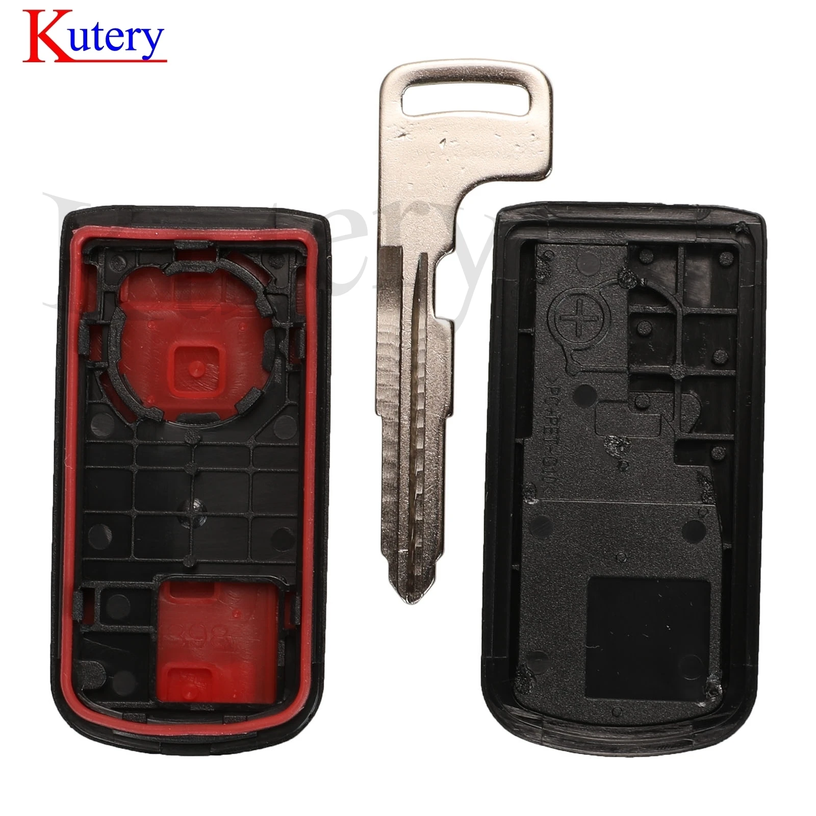 Kutery Voor Mitsubishi Outlander Lancer Eclipse Galant Vervangende Afstandsbediening Autosleutel Shell Case Fob