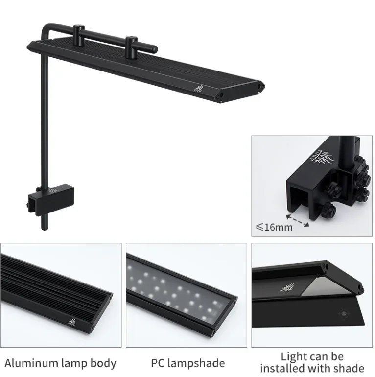 Week Aqua M Series RGB+UV Water Grass Lights Fish Tank Lights Plant Growth Lights Mobile Phone APP Control Native Burst Algae