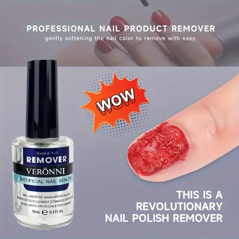 UV LEDネイルポリッシュリムーバー,高速,浸漬,クリーニング機能,マニキュア除去,家庭用またはネイルサロン用,15ml