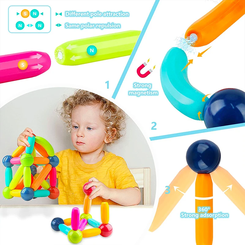 Thumbnail 2 - #2 Discounted Magnetic Construction Sticks Worth Buying