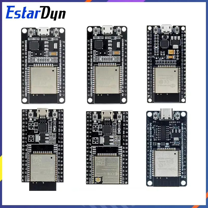 Estardyn ESP32 Development Board WiFi+Bluetooth Ultra-Low Power Consumption Dual Core ESP-32 ESP-32S ESP 32 Similar ESP8266