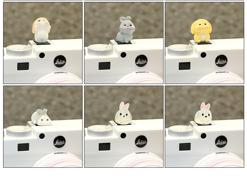 Camera Cartoon Flitsschoen Konijnen Serie Beschermhoes voor SLR Camera Universele voor Canon 200d Nikon Sony Fujifilm xt30xt4