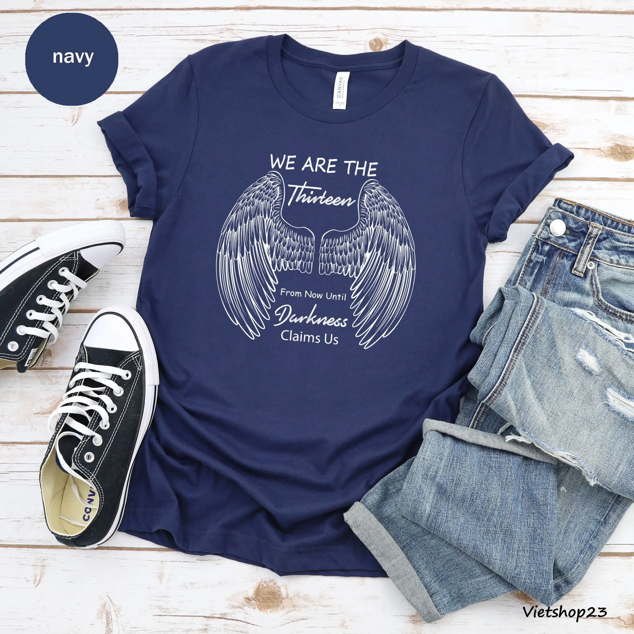 We Are The Thirteen From Now Until Darkness Claims Us T Shirt Throne Of Glass Manon Blackbeak Sarah J Maas