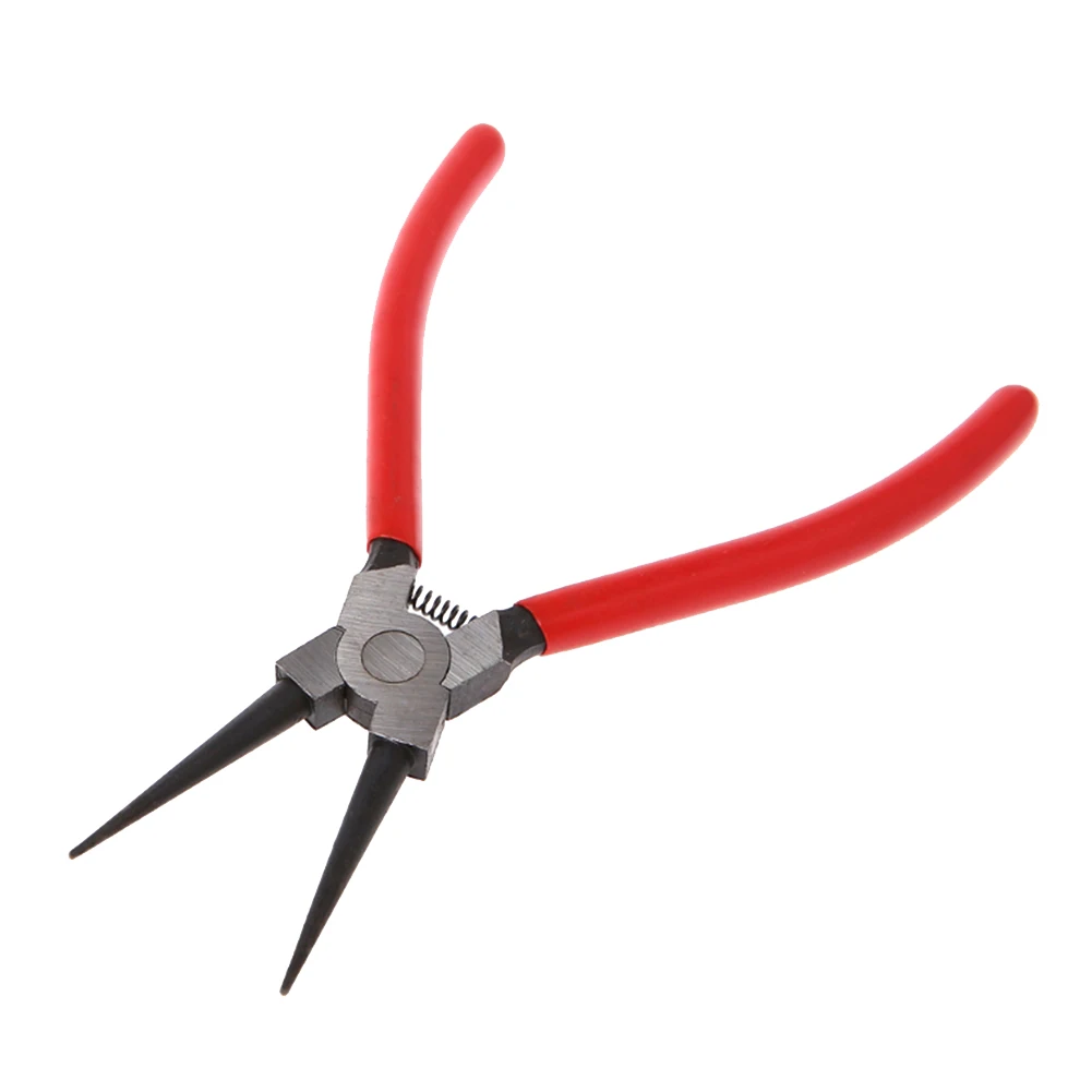 Y17A 4Piece 180MM Snap Ring Pliers Set Circlip Pliers Kit Internal External Curved Pliers 7In In External Pliers Retaining Clips