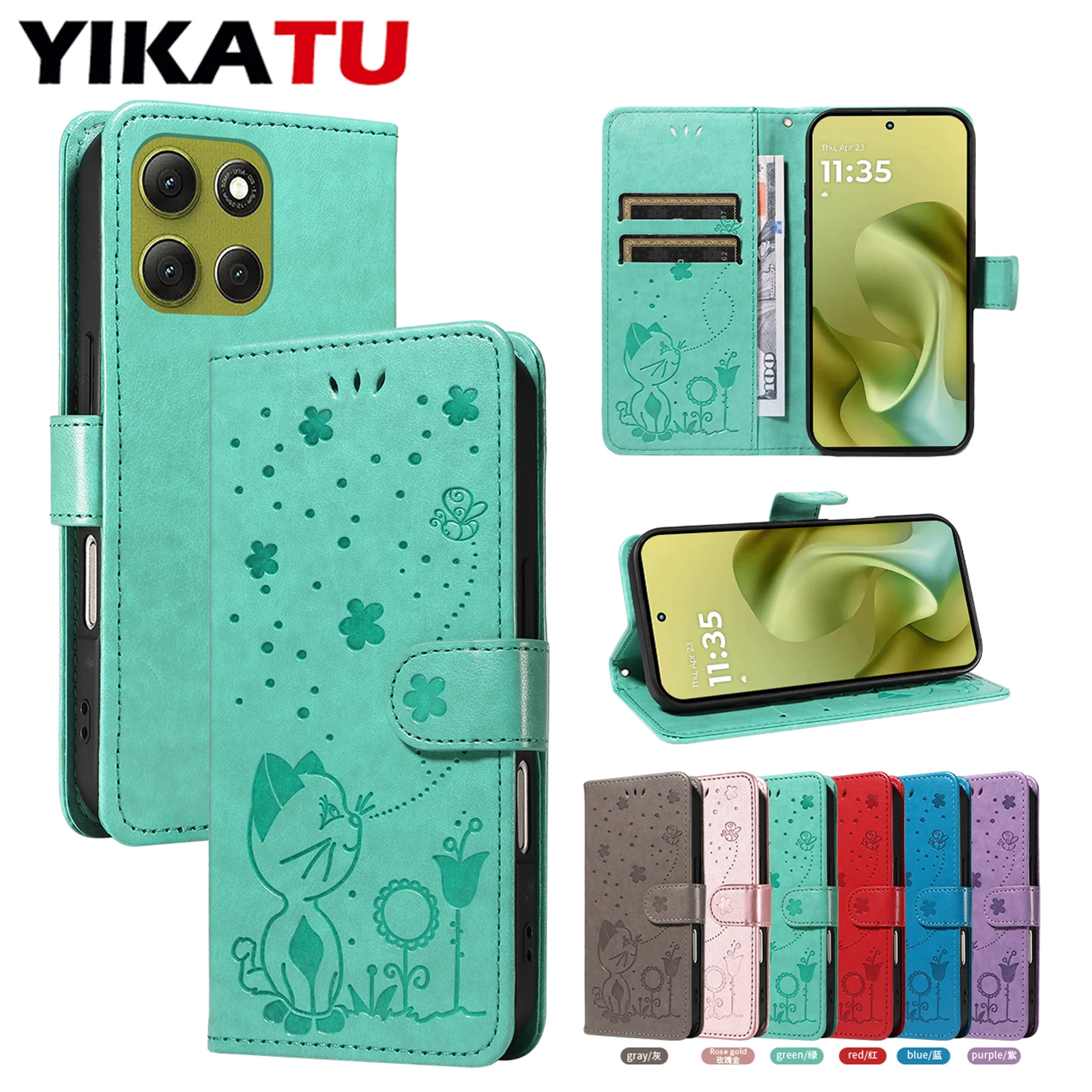 

Wallet Case For Motorola Moto G06 G05 G04 G84 G75 G73 G67 G64 G57 Power 5G G56 G55 G54 G53 G45 G35 G34 G32 G24 G23 G15 G14 G13