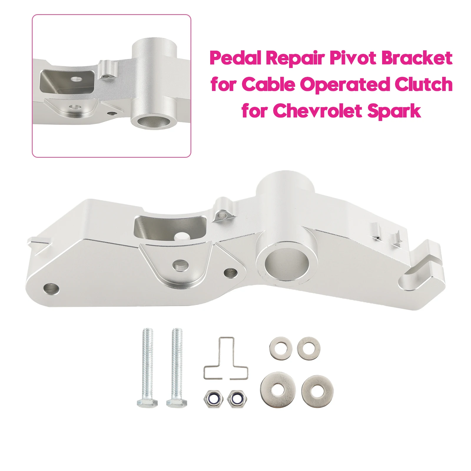 

Artudatech Pedal Repair Pivot Bracket for Cable Operated Clutch for Chevrolet Spark X8R0263