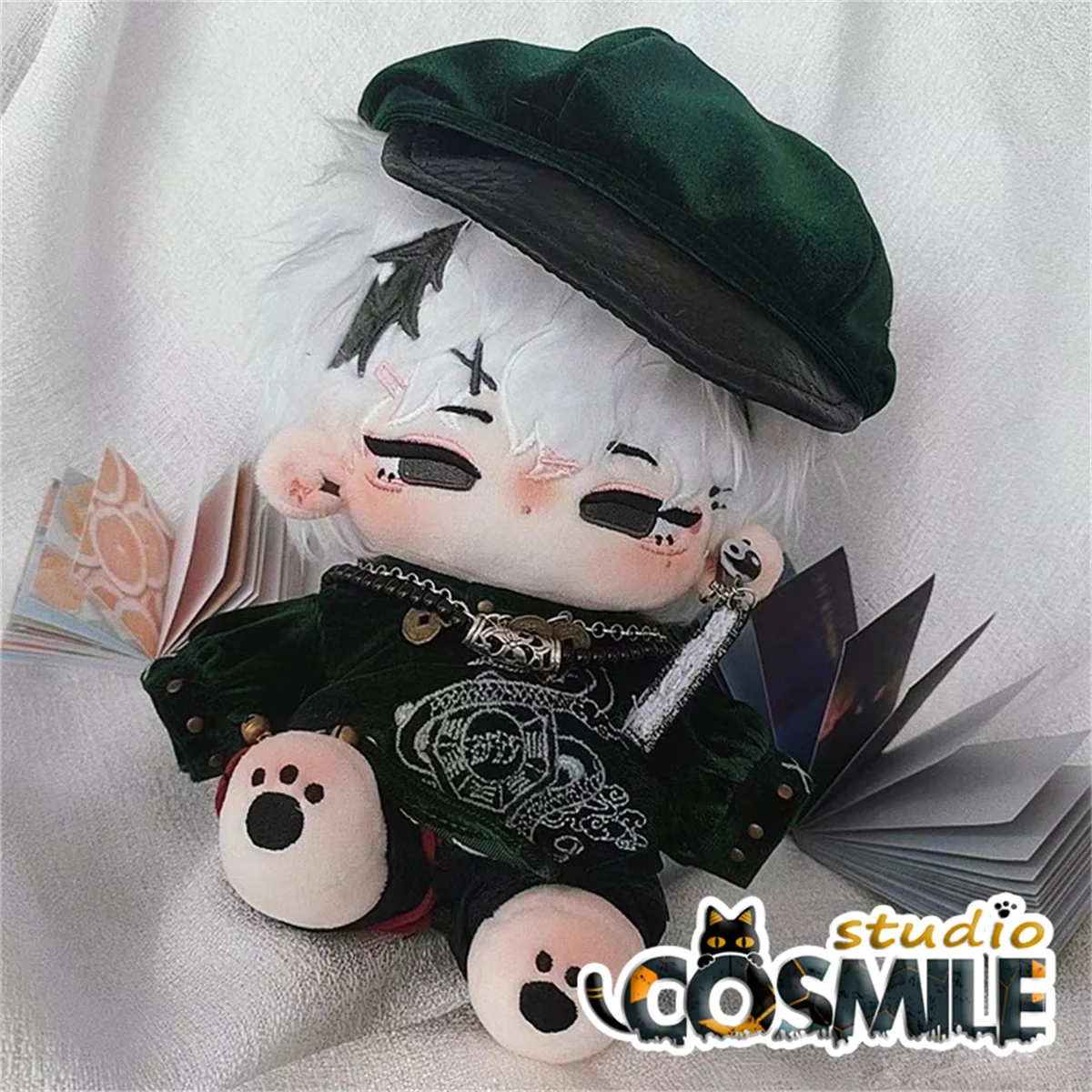 

No Attributes Kpop Idol Chinoiserie Oni Ling Immortals Liu Costume Stuffed Plushie 20cm Plush Toy Doll Body Clothes SL XY