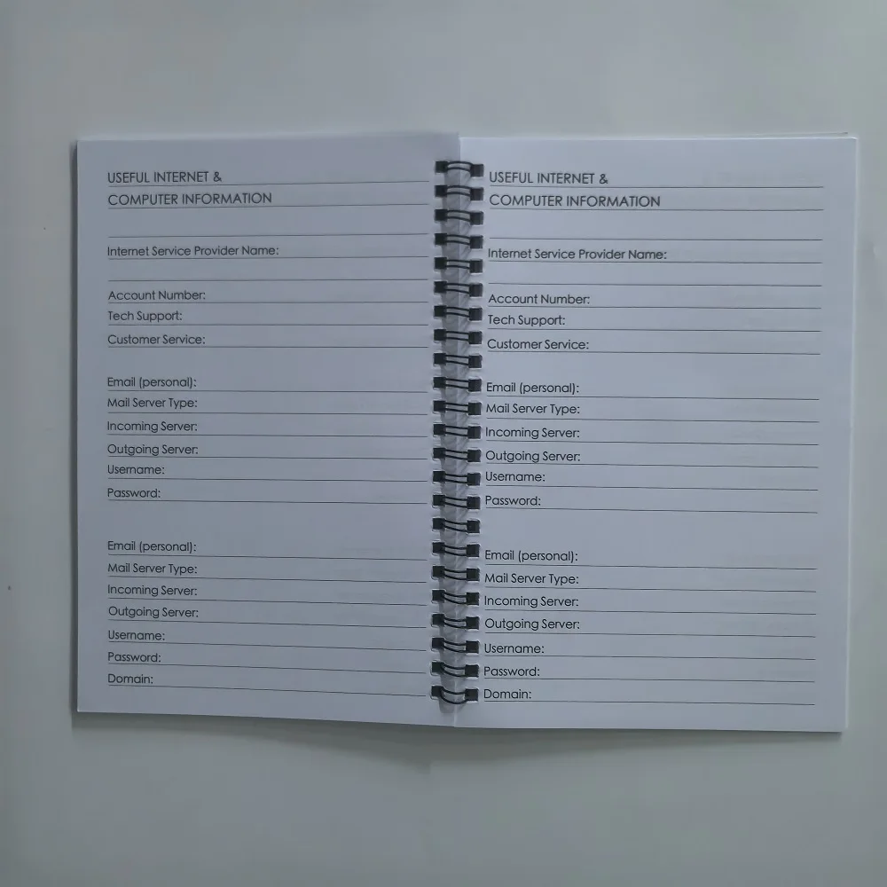 دفتر كلمة المرور الحلزوني لكبار السن نمط فني خاص لكبار السن كلمة المرور كتاب الجدة هدية منظم رعاية المسنين