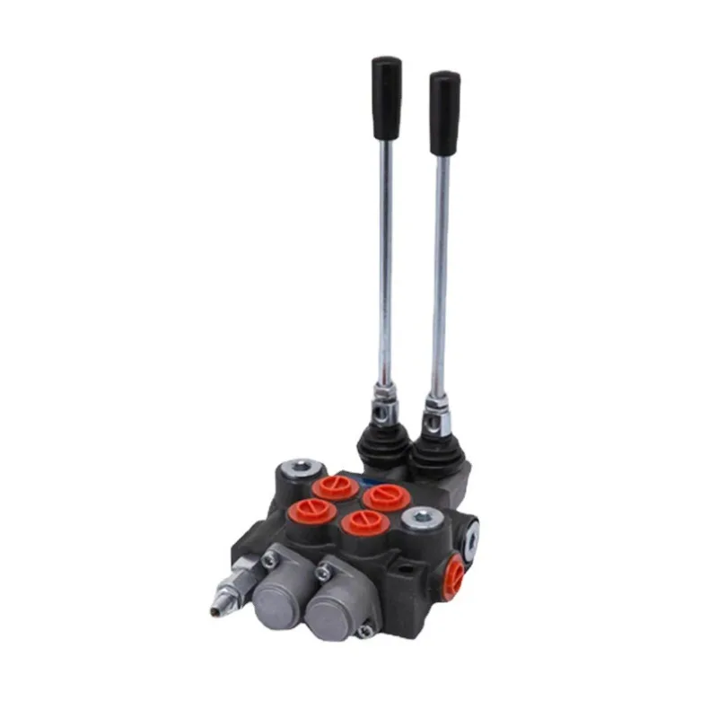 P40 Monoblock Hydraulic Directional Control Valve Engineering Machinery Flow Distribution Replacement Hardware