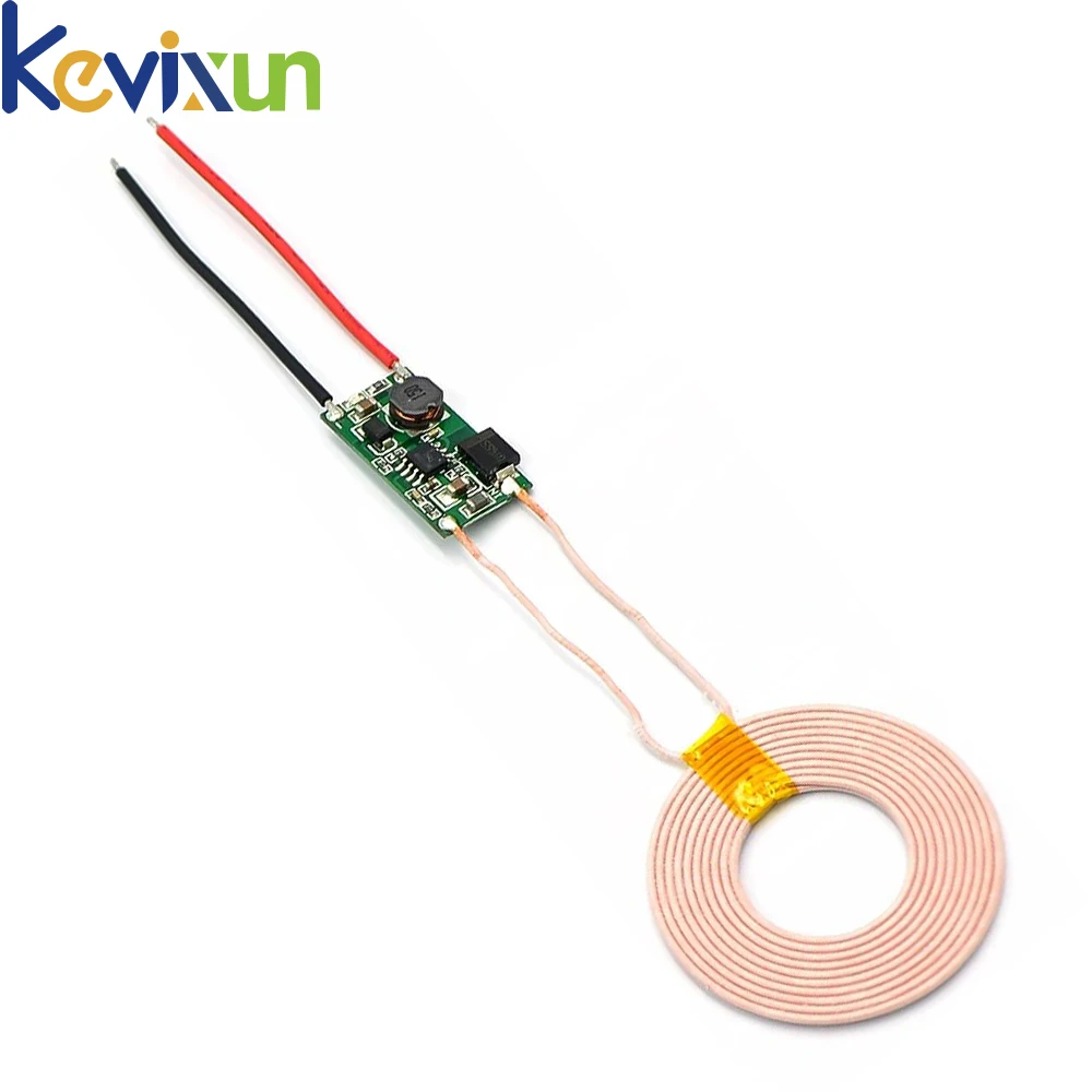 5V1A/5V2A wireless power supply module, wireless charging transmitter and receiver circuit board