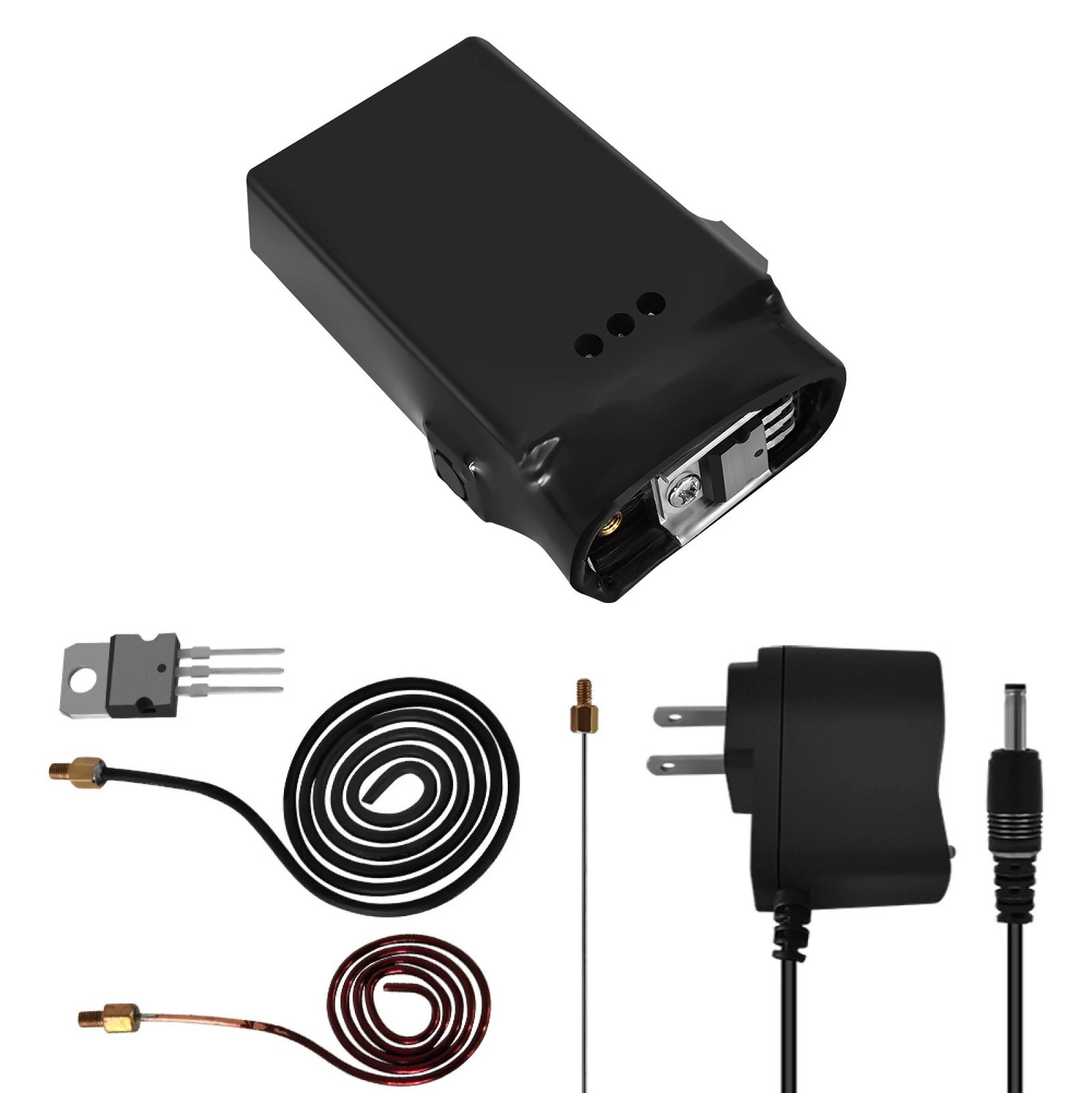 DC 36V Coil Tester Small Black Box EMP Electromagnetic Pulse Tester Smart Fingerprint Lock Detection Equipment Detector