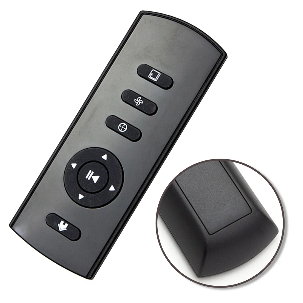 1Pc Black Remote Co… - image