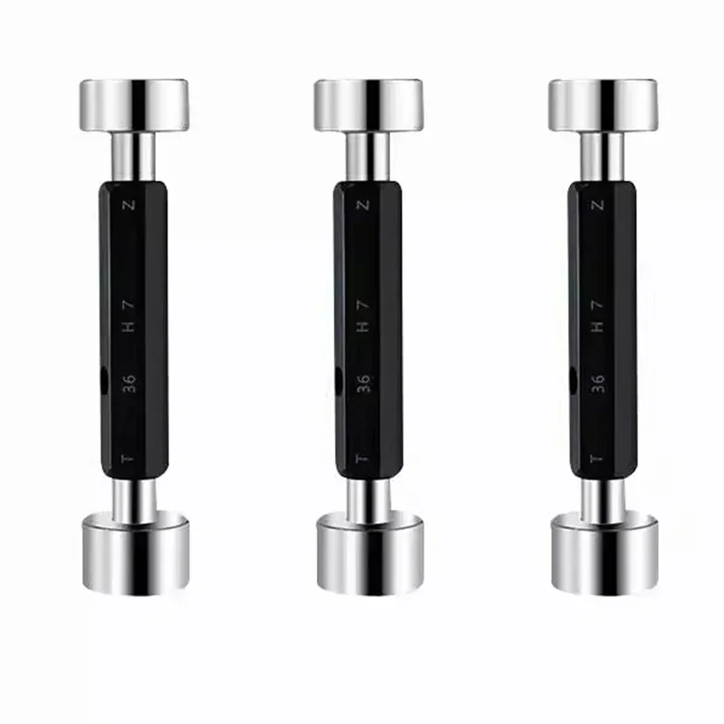 Smooth plug gauge, smooth plug gauge 2-35mm H7 Fine pitch gap Test Tool double headed aperture, high precision