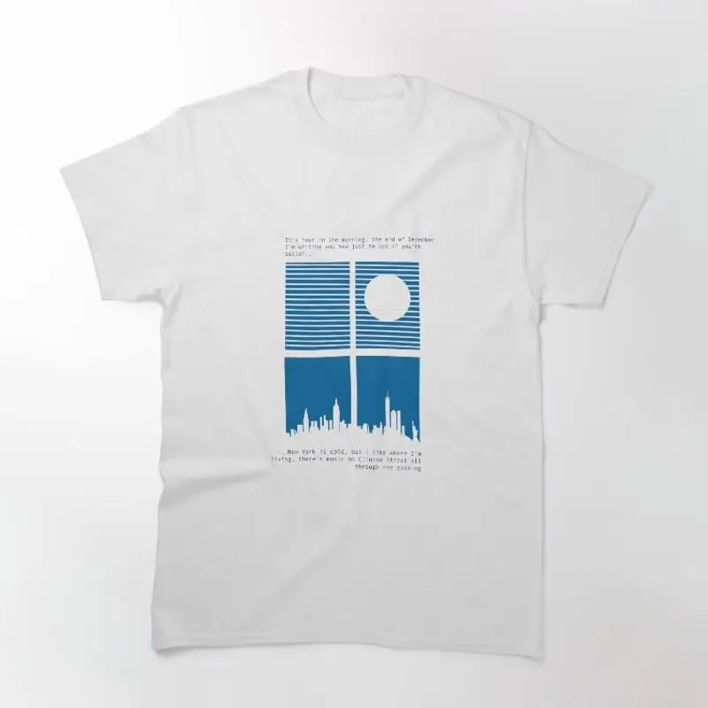 Leonard Cohen Famous Blue Raincoat Music Art Classic T-Shirt