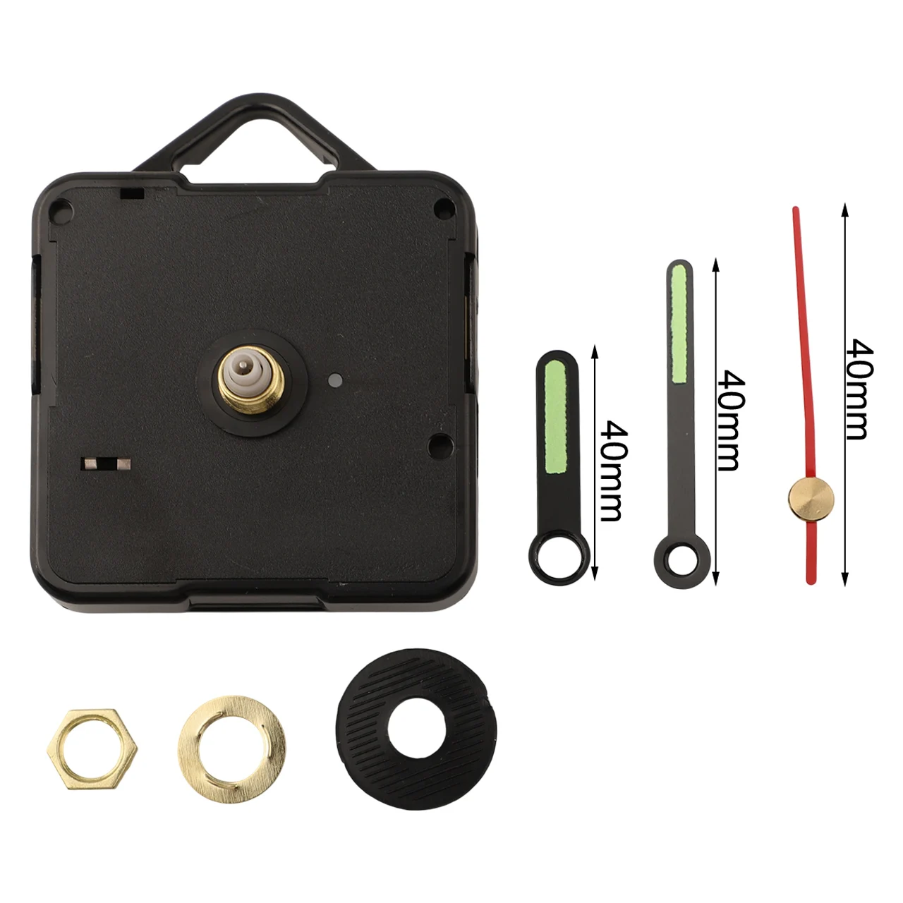 For Clock Repairs Luminous Quartz Movement DIY Clock Accessories Luminous Wall Clock Clock Movement Dimensions