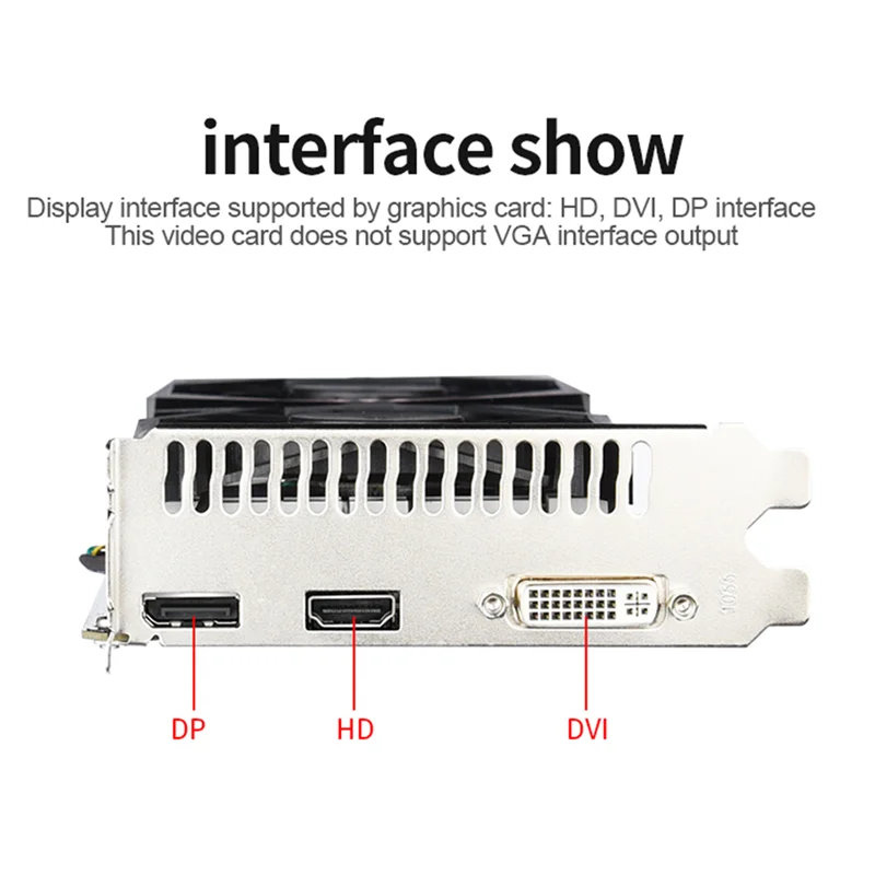 بطاقة رسومات L69A Geforce GTX960 4GB GDDR5 28Nm 1140MHz 1753MHz 128 Bit 6 Pin PCI-E 3.0 16X 4096X2160 DVI + HD + DP بطاقة فيديو #3