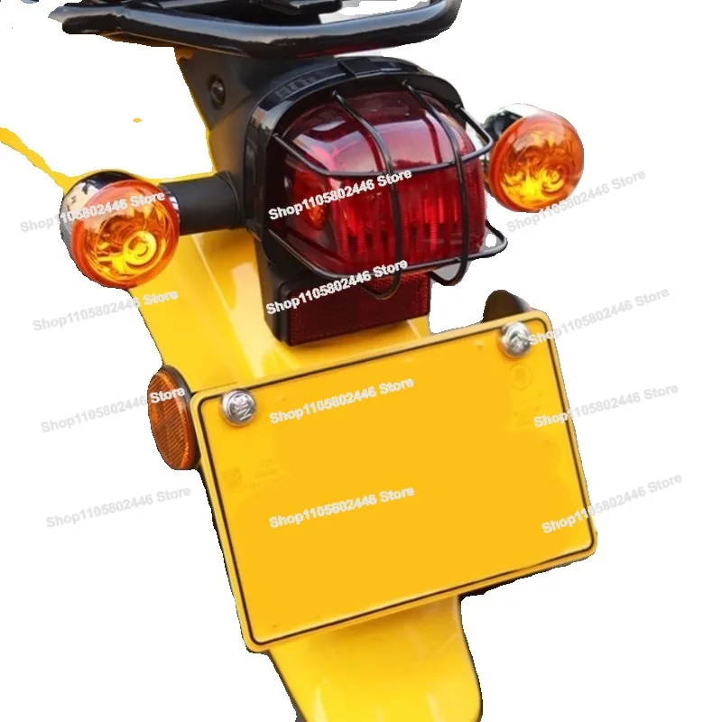Applicable To CC110 Taillights, Mesh Protective Mesh Cover, Reserved Holes for The Original Car, Installation and Modification