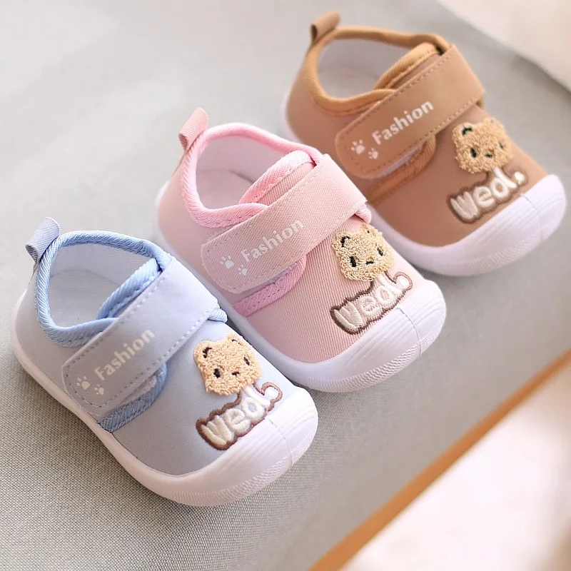 

2026 Winter New Children's Shoes Girl Cute Cartoon Children's Shoes Soft soled Comfortable Baby's First Walking Shoes