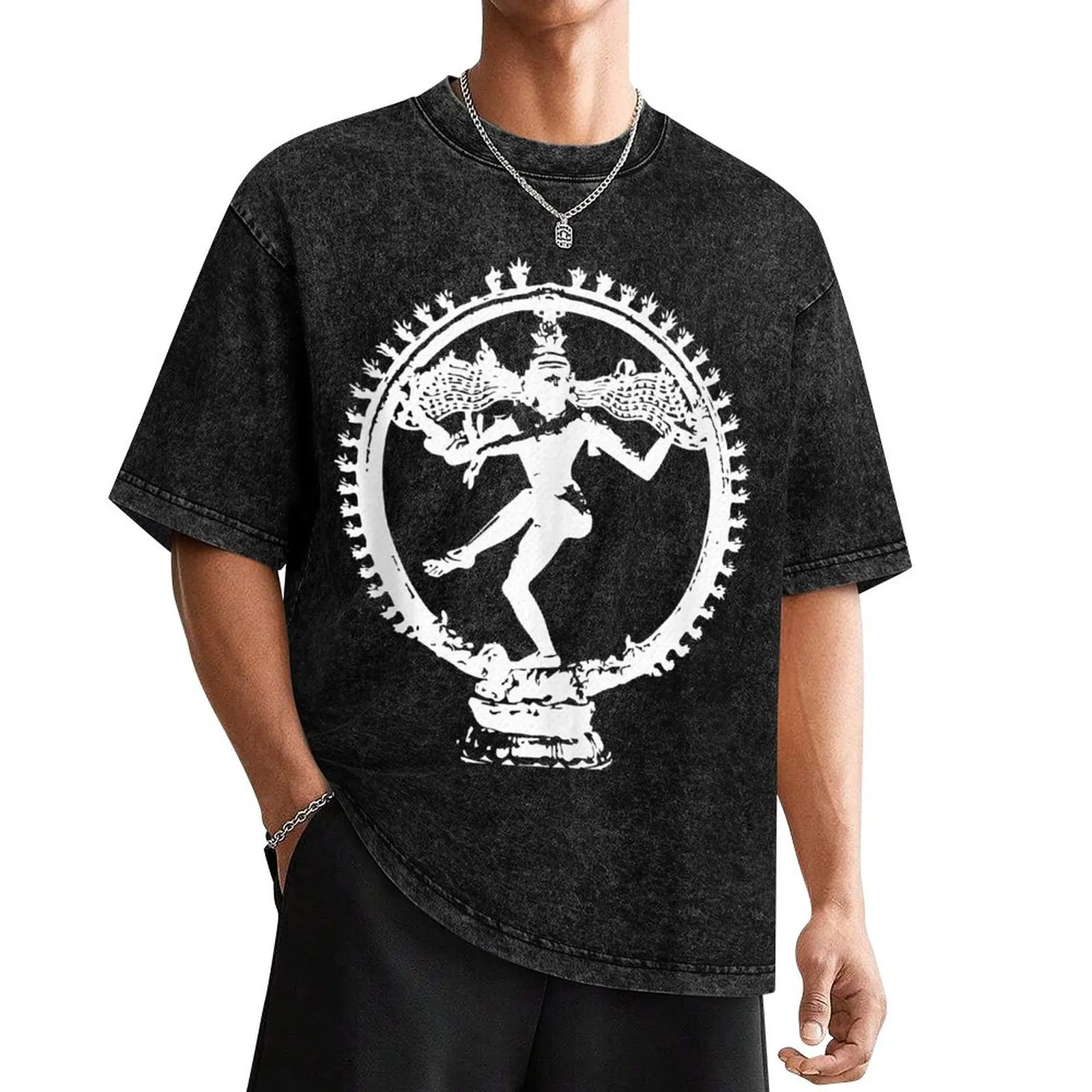 Nataraja Hindu Mythology Shaivism - God Shiva Lord Of Dance T-Shirt luxury designer summer shirt graphic tee shirt t shirt men