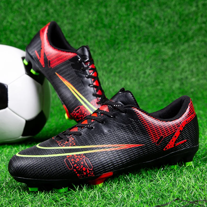 2022 Soccer Shoes FG/TF Men\'s Football Boot Futsal Outdoor Training Shoes Professional Child Football Crampon  Calzado De Futbol