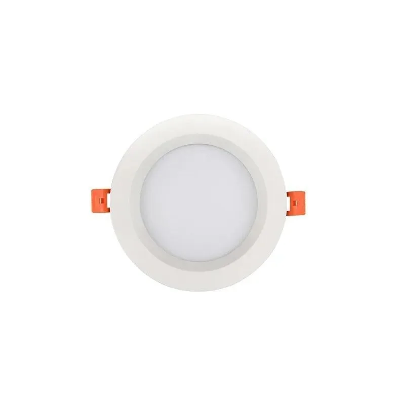 LED Downlight Recessed Anti-glare Hole-cut Three-color Dimmable Aluminum Ceiling Spotlight 3000K/4000K/6000K CRI 90 for