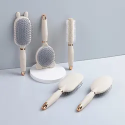 Cute Comb Anti Static Exhaust Air Cushion Comb Home Women Long Hair Curling Fluffy Air Bag Comb Head Massage Comb