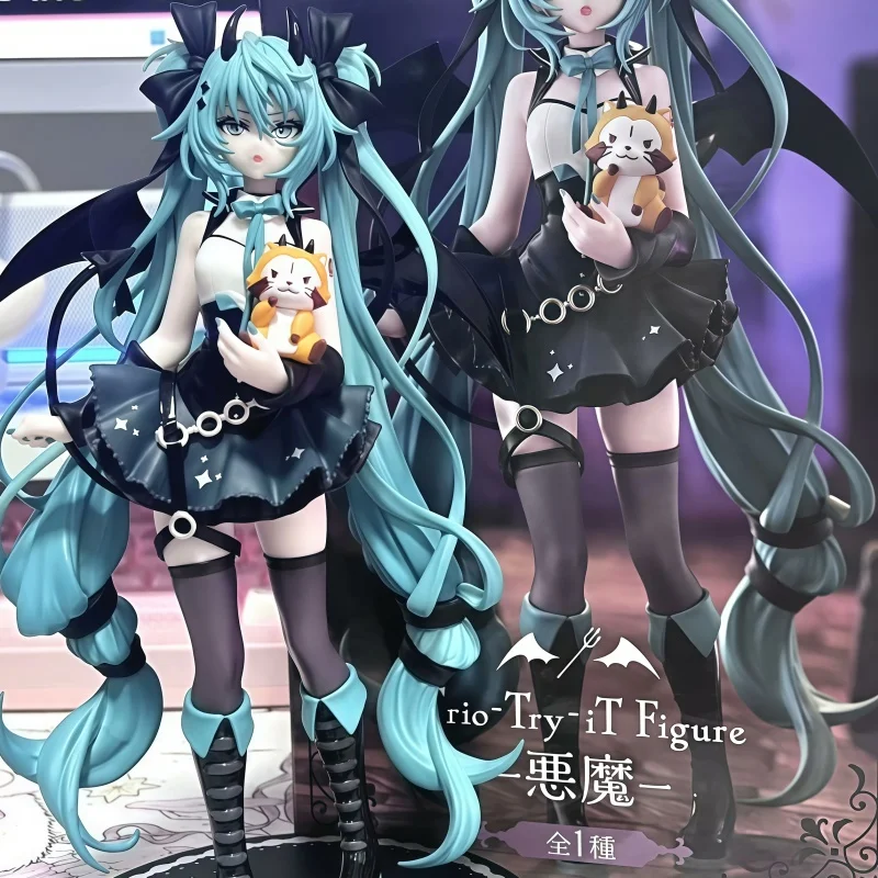 初音ミク-デビルラクーン-日本語版モデルコレクション-デスクトップオーナメントおもちゃ-ファンやコレクター向けに在庫あり