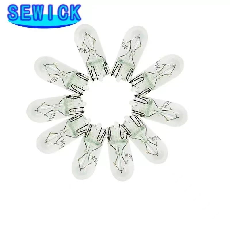 

500Pcs White T10 W5W 501 194 Clear Signal Lamp White Glass 12V 5W W2.1x9.5d Single Filament Car Bulb Auto Light