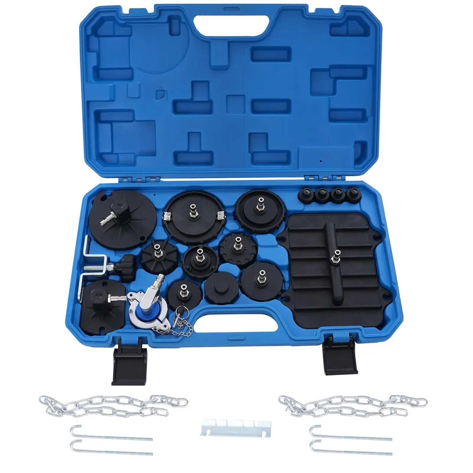 

12Pcs Brake Bleeder Kit, Professional Brake Bleeder Adapter,Cylinder Bleeder Kit,Quick Connector Master Cylinder Adapter Kit, Br