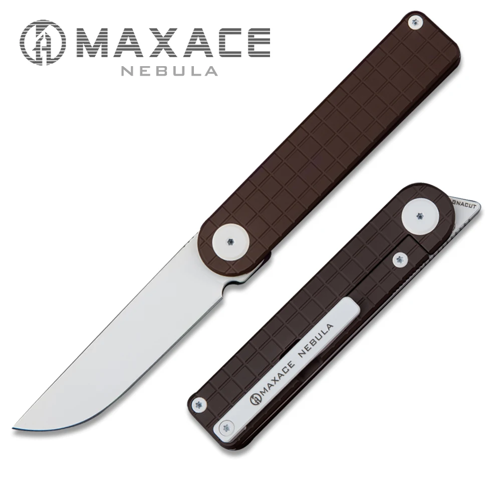 Maxace NEBULA Folding knife camping portable outdoor fruit knife Survival Self-defense Collection And Gift  pocket knife