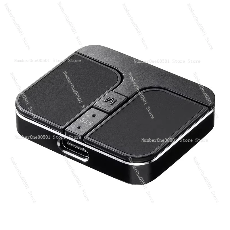 Portable Mini Small Mouse Wireless Bluetooth Dual Mode Notebook Phablet Phone Light Tone