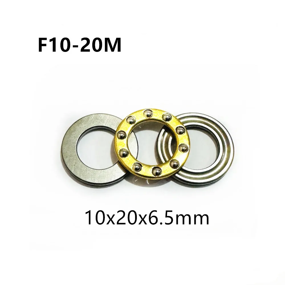 

F10-20M 10x20x6.5mm Axial Ball Thrust Bearing Surface Plane Hrust Ball Bearings High Quality