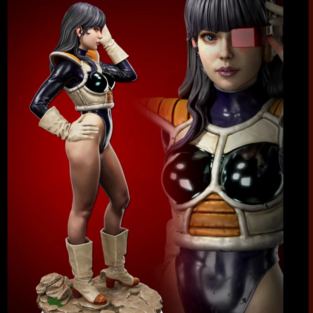 1/24 Sexy Vechten Vrouwen Hars Beeldje Speelgoed Ongeverfd GK Pop Ongemonteerd 3D Print Montage Miniatuur Reductie Standbeeld Speelgoed