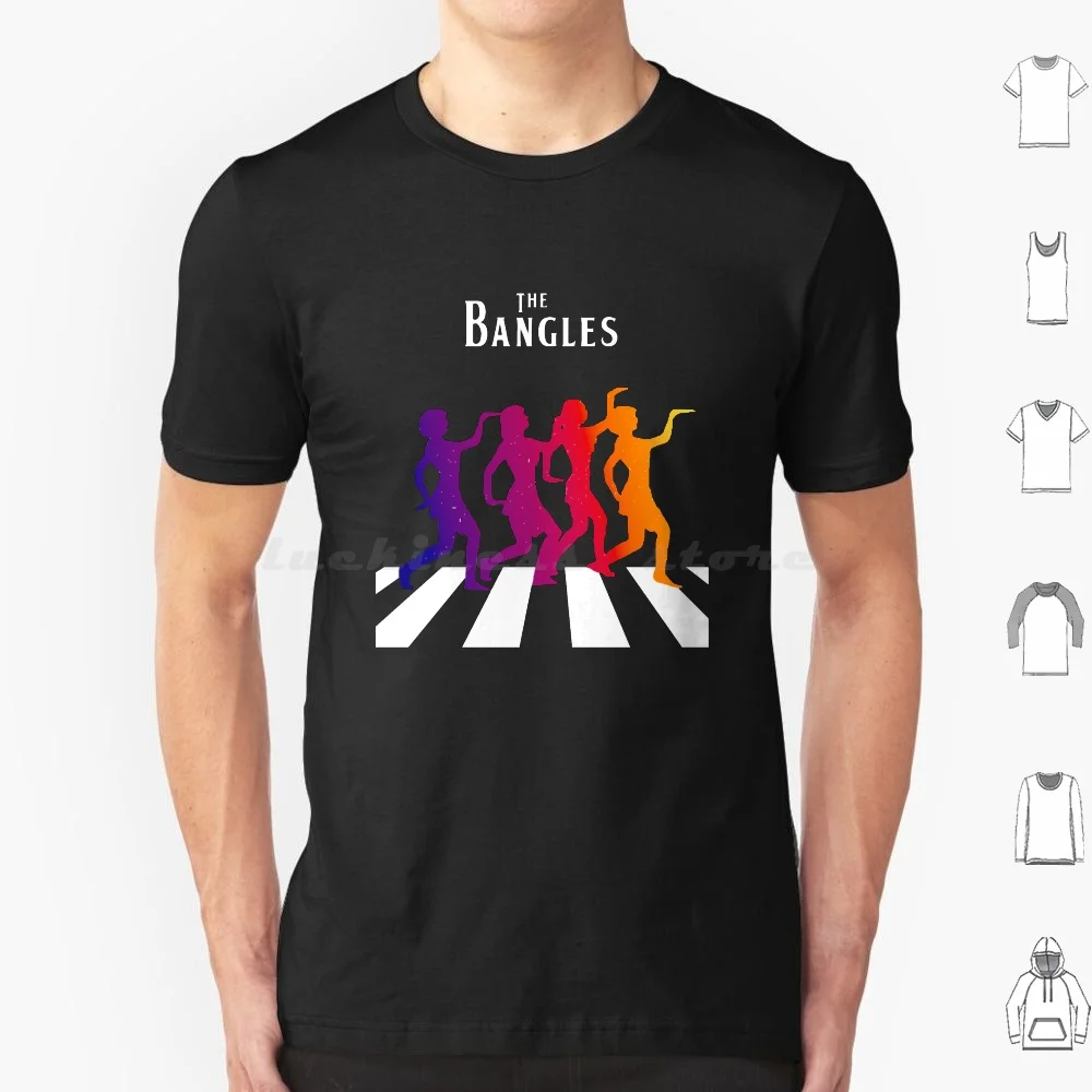 Walk Like An Egyptian T Shirt 6xl Cotton Cool Tee Parody Vintage Crossover Of The Bangles Parallel Lines Mashup Walk Like An