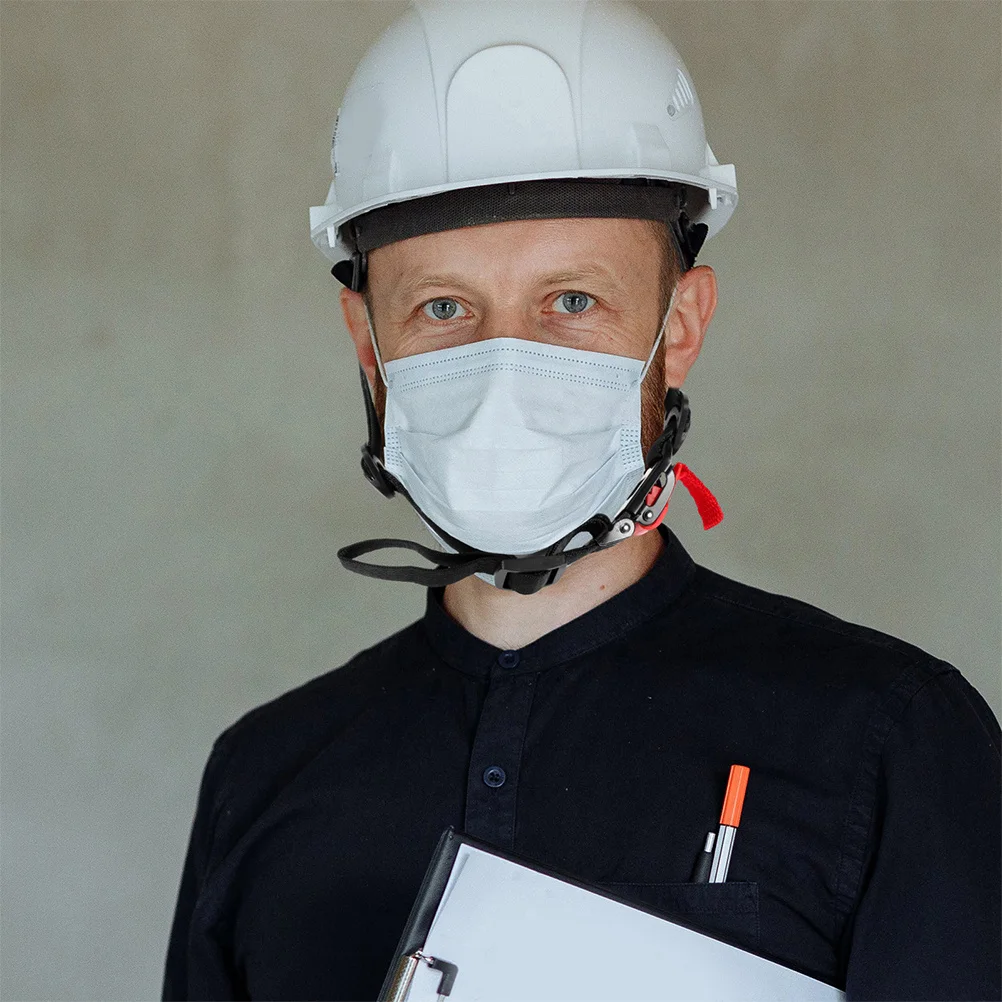 

5Pcs Hard Hat Chin Straps Y Shaped Chin Cup Adjustable Head Protection Construction Accessory
