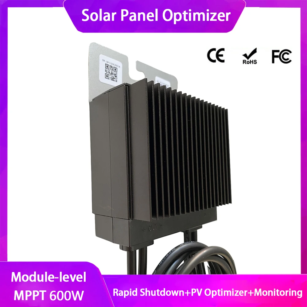 mppt Photovoltaic Optimizer 600w solar panel power boost performance Solar optimizer CE certification