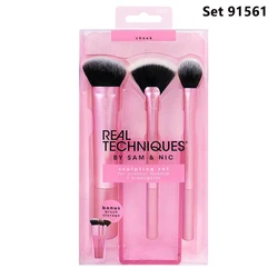 New RT Makeup Brushes Powder Brush For Make up Foundation Contouring Eyeshadow Blush Beauty Sponges Makeup kit full Professional