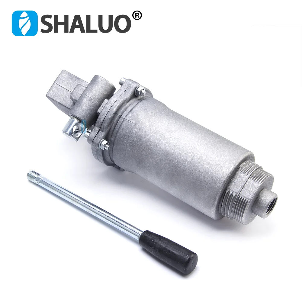 New Diesel Generator Hand Operated Oil Pump With Bracket Fuel Transfer Pump Spare Parts