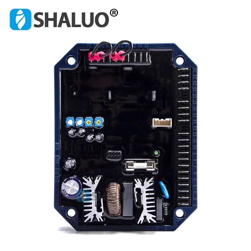 Imagen 2 del producto Regulador de voltaje automático DER1 AVR directo de fábrica para piezas de generador Mecc Alte, ajustador estabilizador de excitación de alternador