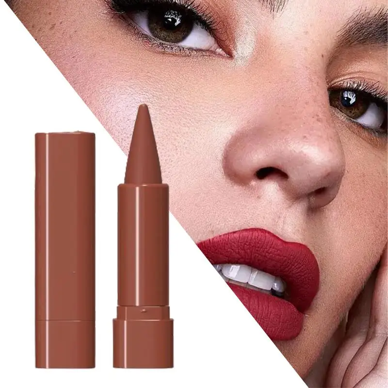 Matte Lip Liner Long Lasting Gradient Lipstick High Pigment Lip Liner Portable Nourishing Lip Makeup Easy To Apply Cosmetics