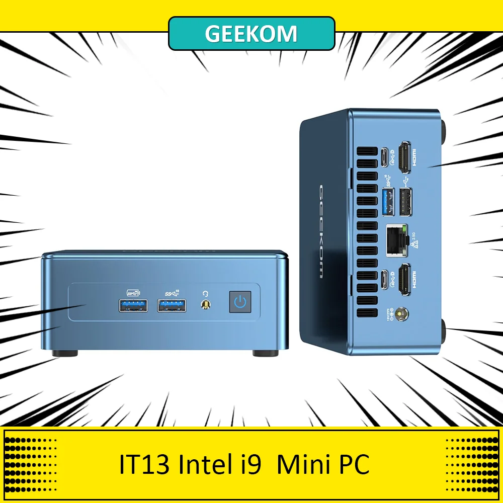 El GEEKOM IT13: Una Mini PC Potente para Trabajo y Entretenimiento