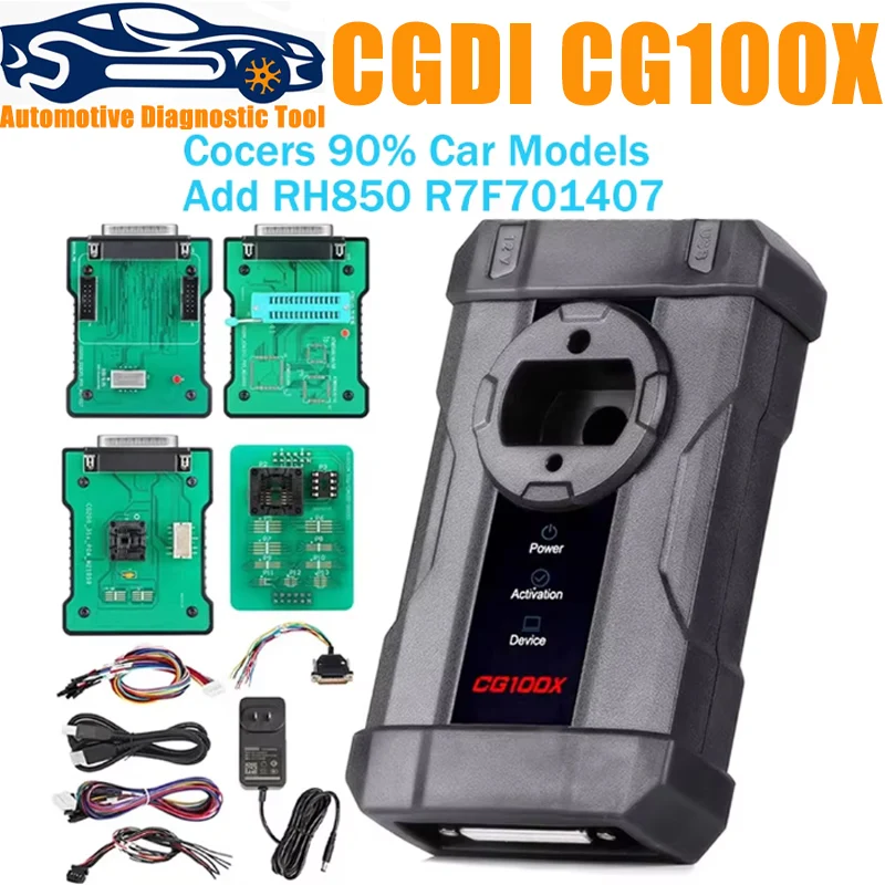 Newest CGDI CG100X New Generation Programmer for Airbag Reset Mileage Adjustment and Chip Reading Support MQB Get Free PRO V2 Ha