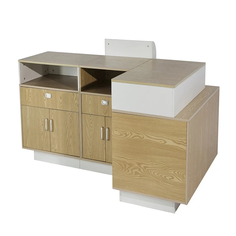 custom.Custom Oem China Supermarket Checkout Counter Sale /wooden Checkout Counters