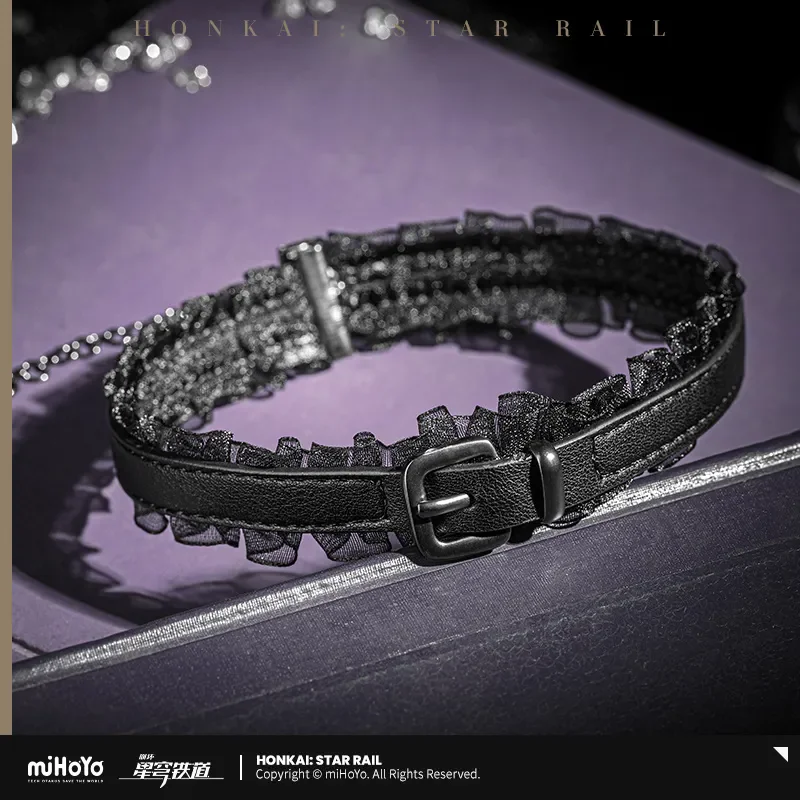 [Echte] miHoYo Game Herta Hanger Honkai Star Rail De Herta Thema Serie Ketting Anime Kostuum Accessoire Cosplay Kerstcadeaus