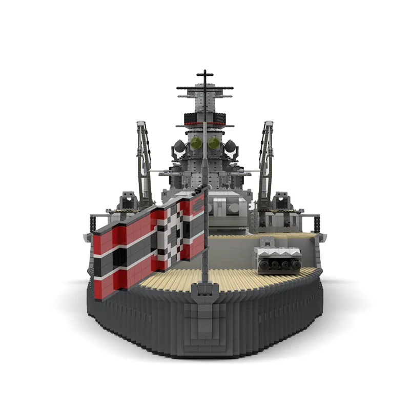 New 16556Pcs Moc Military Weaponed Admiral Graf Spee Model Building Blocks Technology Diy Assembly Bricks Toy Holiday Gift