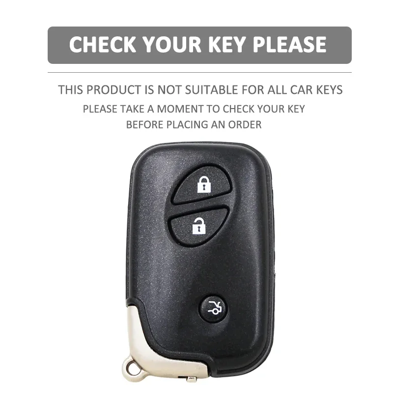 3 Buttons Silicone Car Fob Key Cover Protect Case Shell for Lexus GX400 RX270 CT200h ES 300h IS250 RX450h RX350 LX570  Keychain