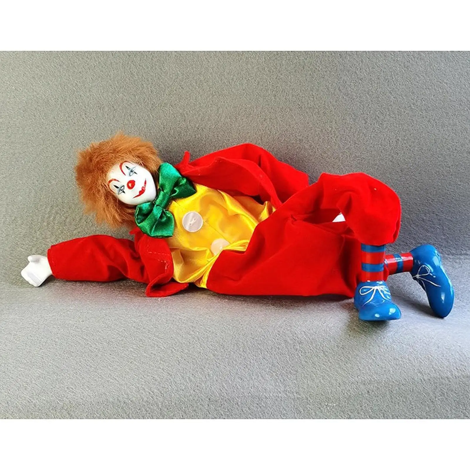 Figura de muñeco de payaso para decoración, sala de estar escultura para, chimenea, escritorio, regalos