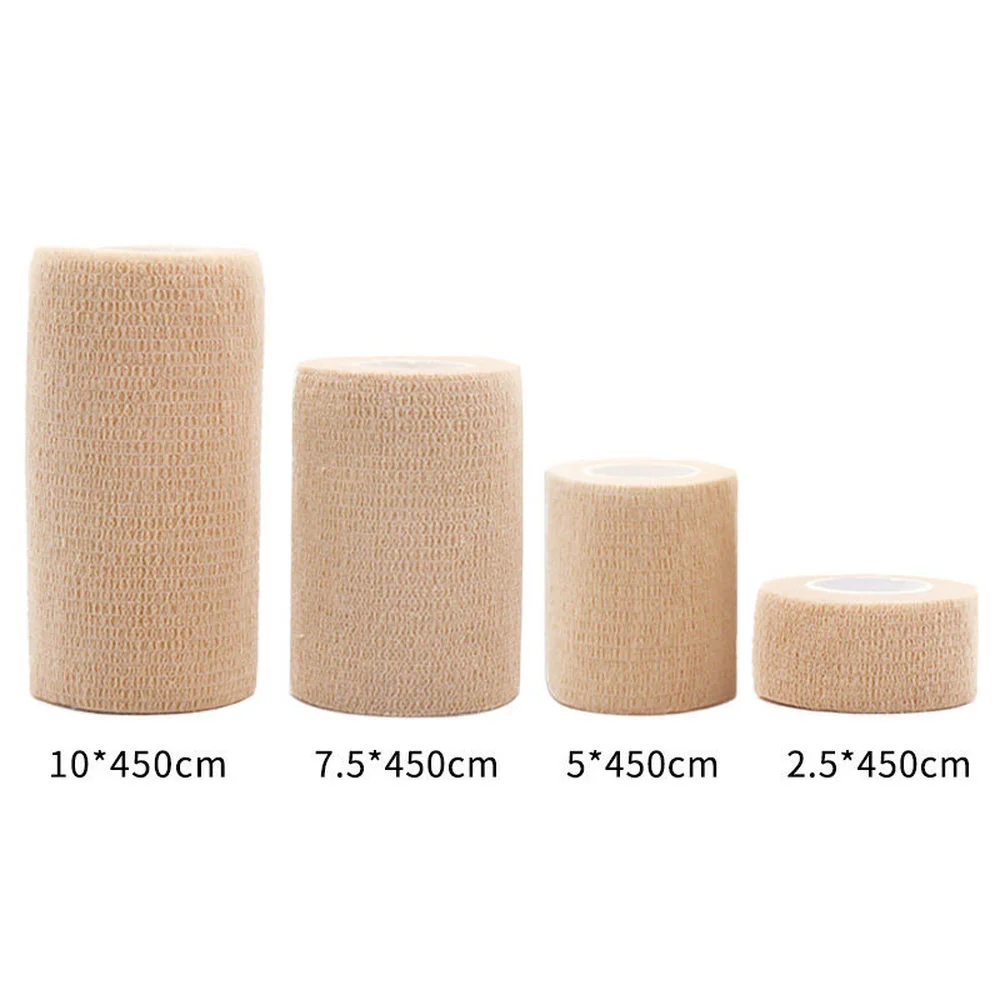 1/6/10Pcs Bright pink Sport Self Adhesive Elastic Bandage Wrap Tape Elastoplast For Knee Support Pads Finger Ankle Palm